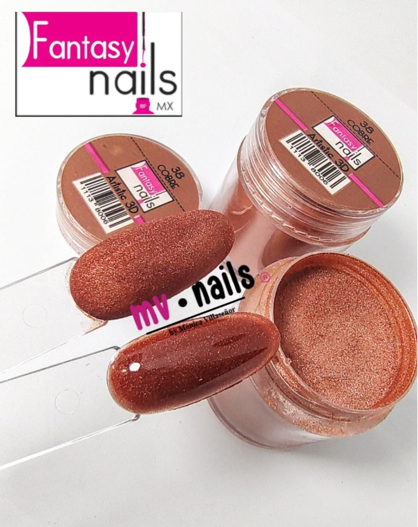 ACRILICO #38 COBRE FANTASY NAILS